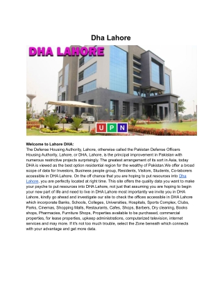 Dha Lahore