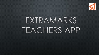 Extramarks Online Teaching App