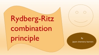 Rydberg-Ritz combination principle