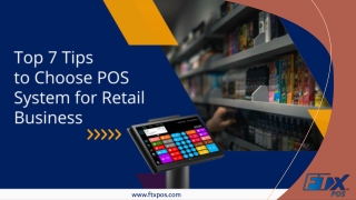 Top 7 Tips to Choose POS System for Retail Business