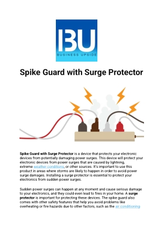 Spike Guard with Surge Protector