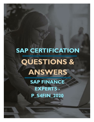 SAP FINANCE EXPERTS (P_S4FIN_2020) FREE QUESTIONS AND ANSWERS PDF