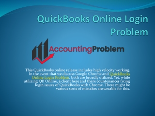 How to Fix Login Problems of QuickBooks Online