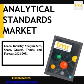 Analytical Standards Market - Global Industry Analysis, Size, Share