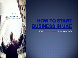 How to start business in UAEppt