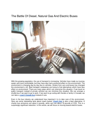 The Battle Of Diesel