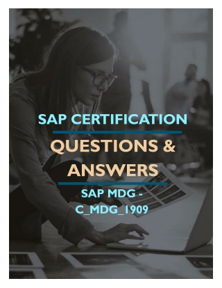 SAP MDG (C_MDG_1909) FREE QUESTIONS AND ANSWERS PDF