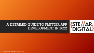 A DETAILED GUIDE TO FLUTTER APP DEVELOPMENT IN 2022