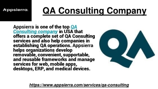 QA Consulting Company
