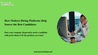 How Modern Hiring Platforms Help Source the Best Candidates