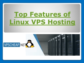 Top Features of Linux VPS Hosting