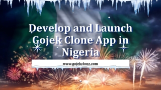 Develop And Launch Gojek Clone App In Nigeria