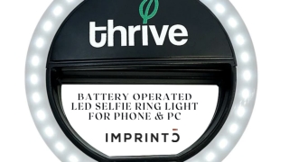 Battery Operated Led Selfie Ring Light for Phone & PC