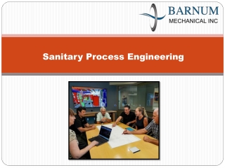 Sanitary Process Engineering