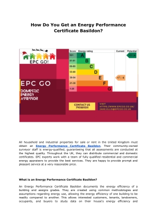 How Do You Get an Energy Performance Certificate Basildon.pdf