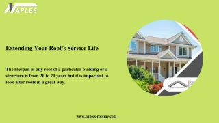 Extending Your Roof’s Service Life