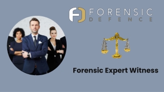 Hire The Best Forensic Expert Witness