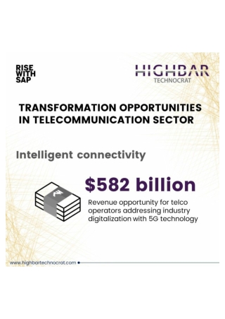 Transformation Opportunities in telecommunication Sector Intelligent Connectivity