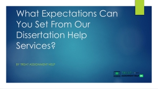 What Expectations Can You Set From Our Dissertation