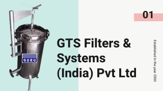 Bag Filter Housing and Filter Element - Suppliers in India