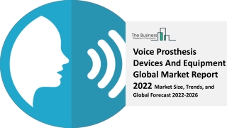 Voice Prosthesis Devices and Equipment Market Report Overview
