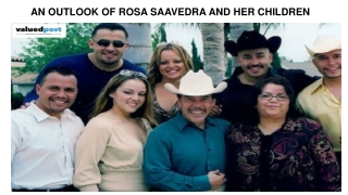 An outlook of Rosa Saavedra and her children