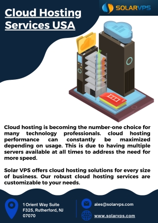 Cloud Hosting Services USA