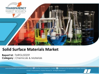 Solid Surface Materials Market Trends, and Forecast, 2021-2031