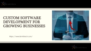 Custom Software Development for Growing Businesses