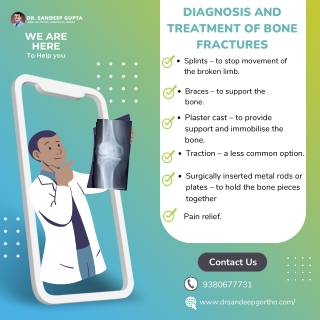 Which treatment is best for bone fracture?