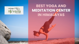 Best wellness center yoga and meditation in Himalayas - Cottage