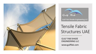 Tensile Fabric Structures UAE