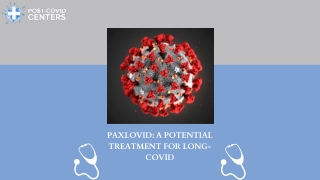 Paxlovid: A possible long-COVID treatment