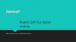 Rakhi Gift for sister online