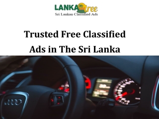 Trusted Free Classified Ads in The Sri Lanka - lankatree.lk