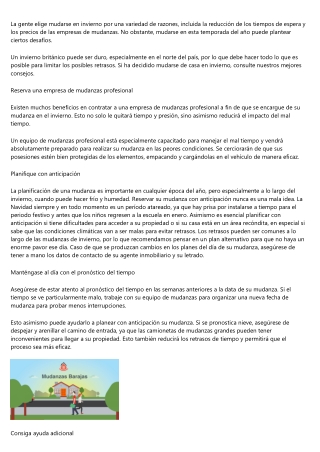 Mejores tips de la mano de Mudanzas Economicas Madrid