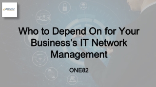 Who to Depend On for Your Business’s IT