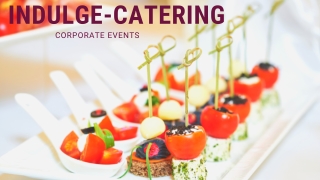Corporate Catering Services Edinburgh
