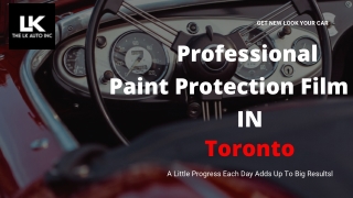 Title - Are you Looking for Paint Protection Film in Toronto? - The L.K Auto In