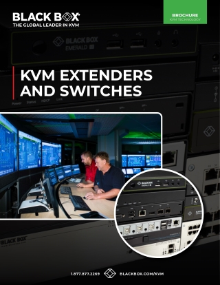 US Black Box KVM Extenders and Switches 2205