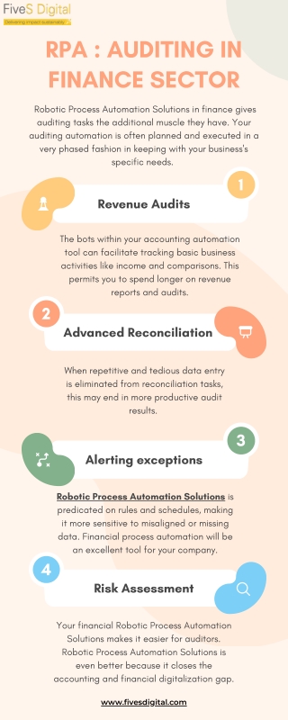 RPA  Auditing in Finance Sector