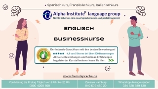 Englisch Businesskurse - Alpha Institute
