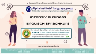 Intensiv Business Englisch Sprachkurs - Alpha Institute