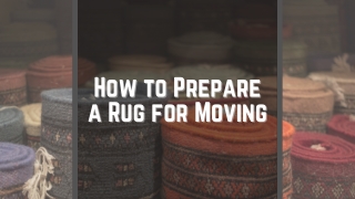 How to Prepare a Rug for Moving