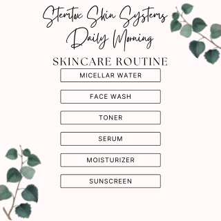 Stemtox Skin Systems  Morning Skincare Routine