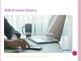 B2B business Portal