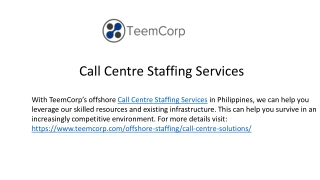 Top Rated Call Centre Solutions In Philippines