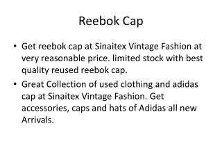 Reebok Cap-converted