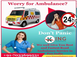 Medical Care during Patient Relocation -   King Ambulance Service in Ranchi