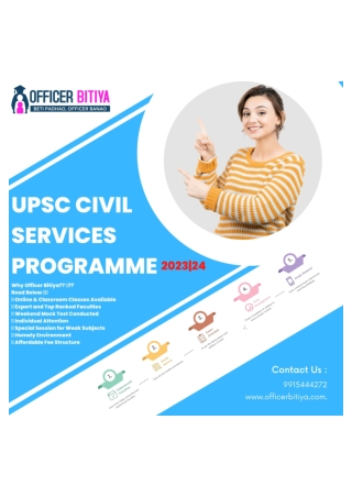 Best IAS Coaching In Chandigarh Officer Bitiya
